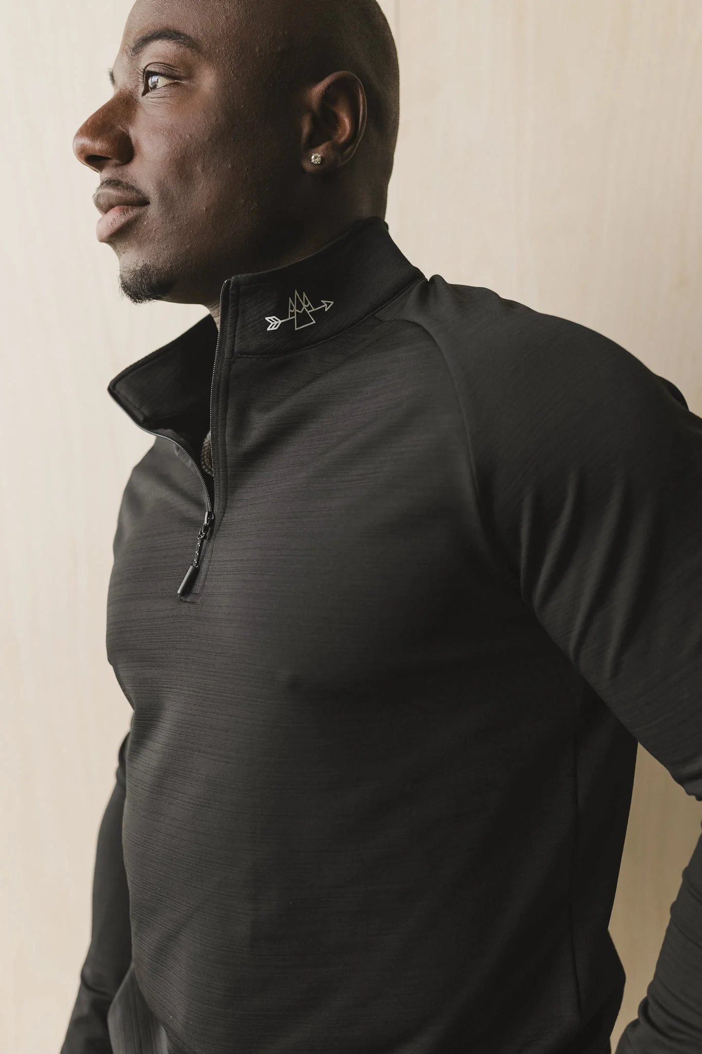 1/4 Zip Long Sleeve (M) - Image 3