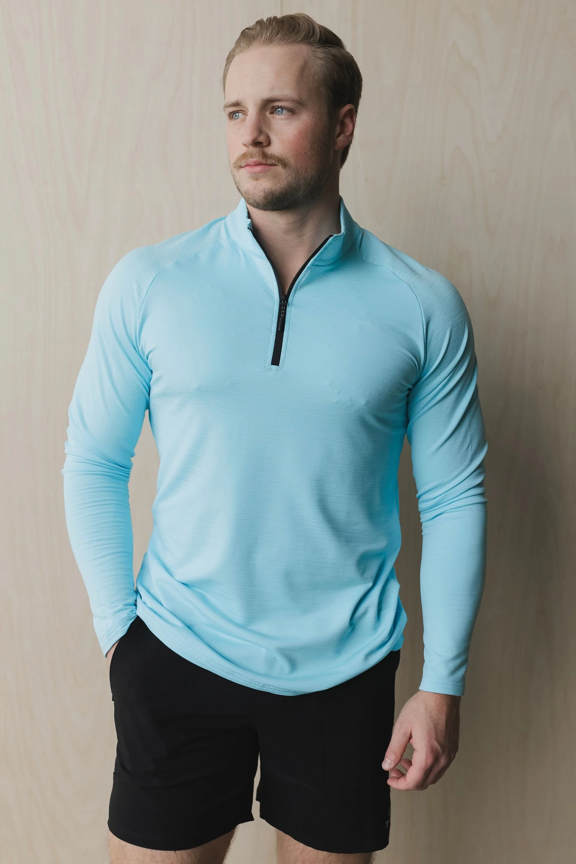 1/4 Zip Long Sleeve (M) - Image 5