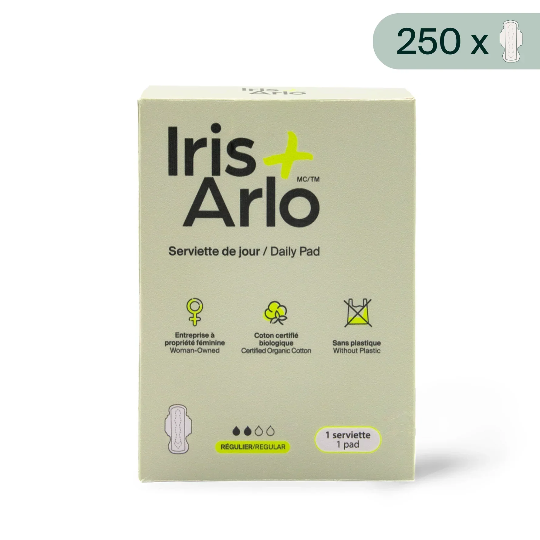 100% Organic Cotton Regular Pads - Image 16