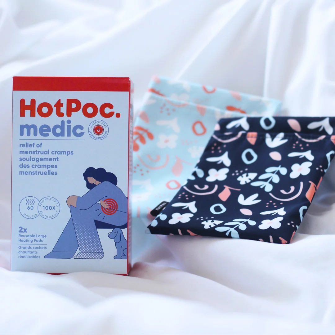 2-Pack Eco Reusable Heat Pack Hot Poc medic – Natural Heat Therapy for Cramps & Menstrual Relief - Image 5