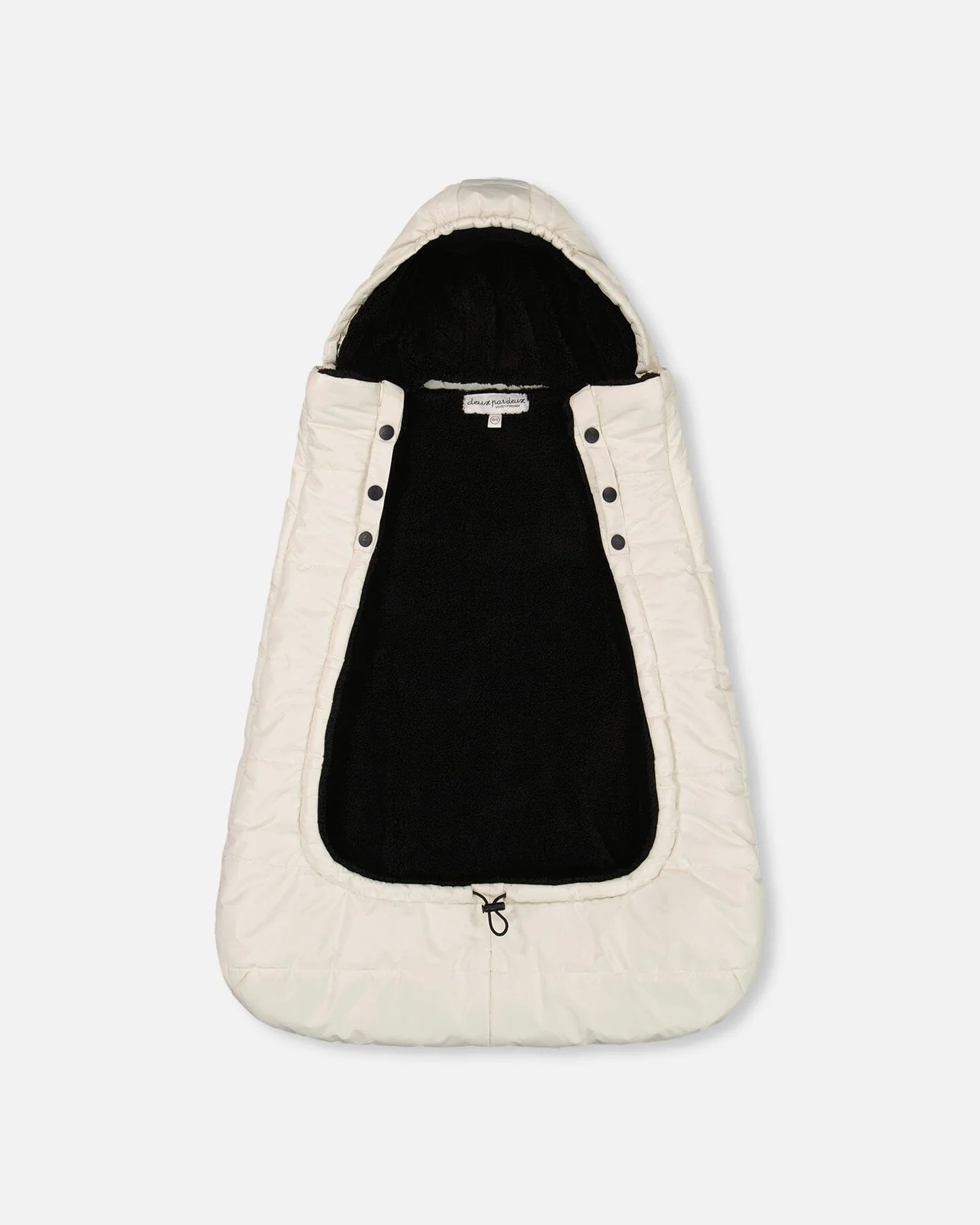 3-In-1 Multifunction Cover For Car Seat, Stroller, And Baby Carrier In Off-White - Image 2