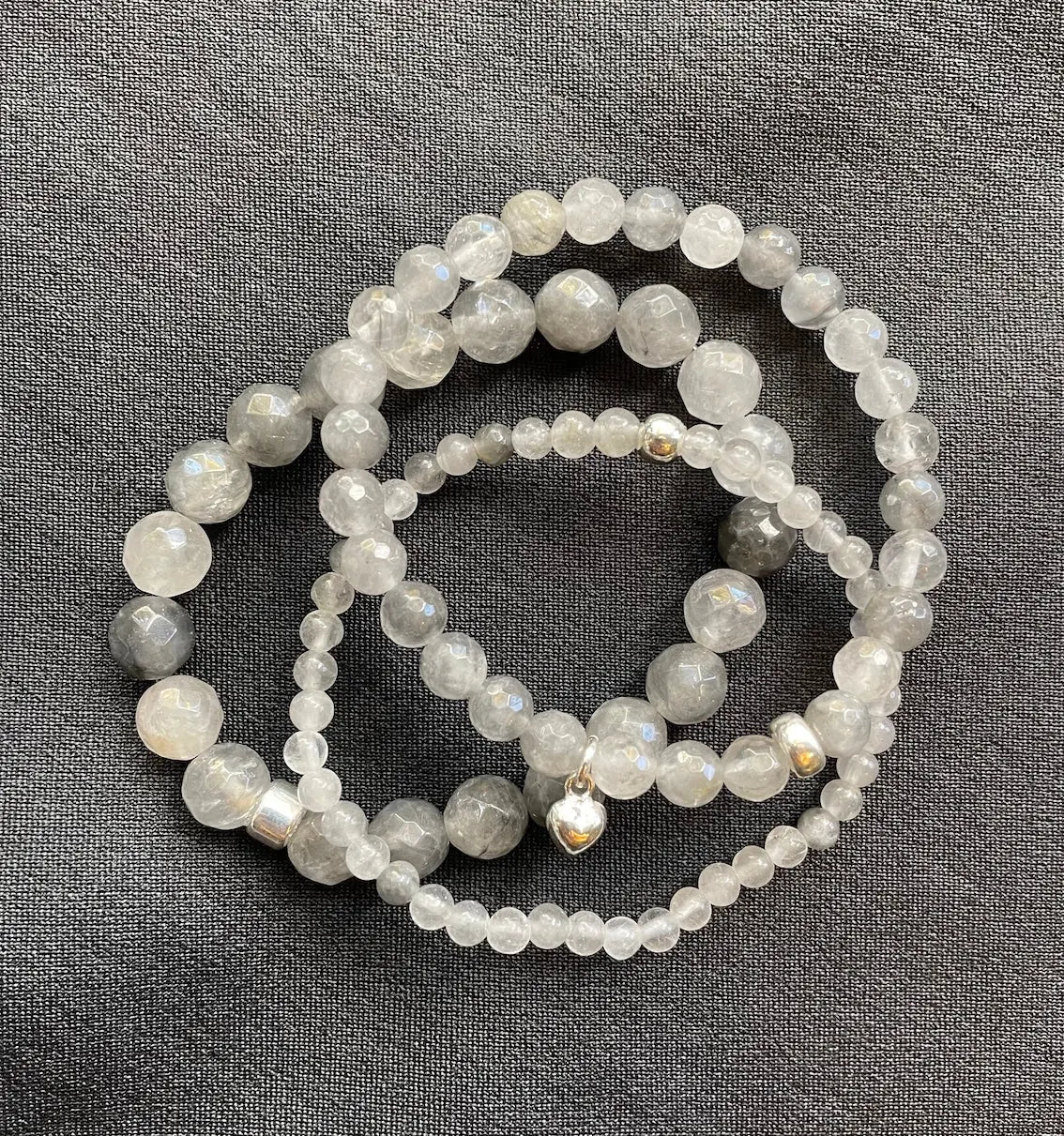 50 Shades of Grey Bracelet Stack - Image 3