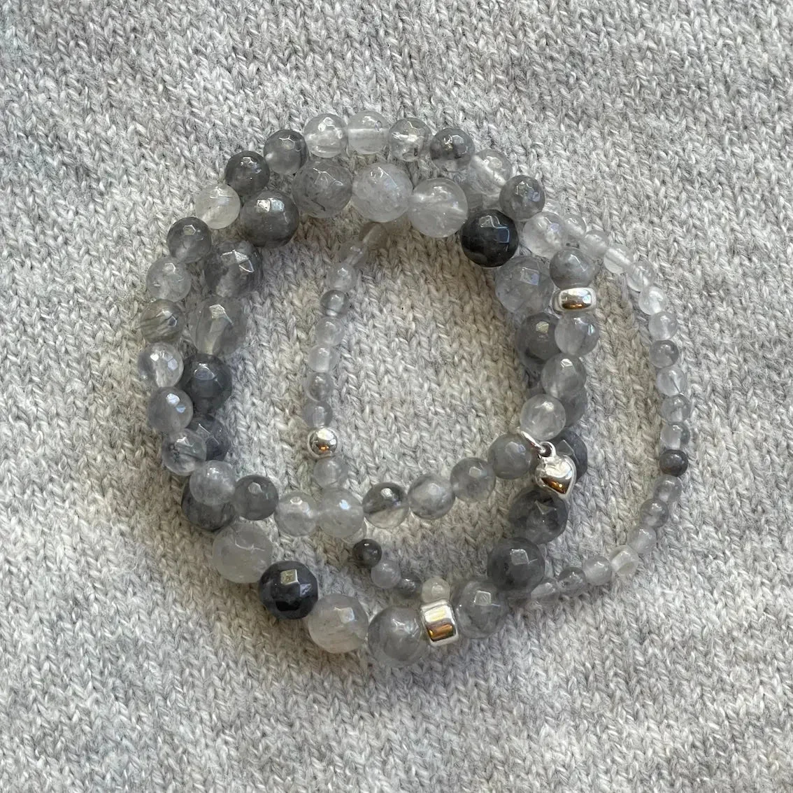 50 Shades of Grey Bracelet Stack - Image 4