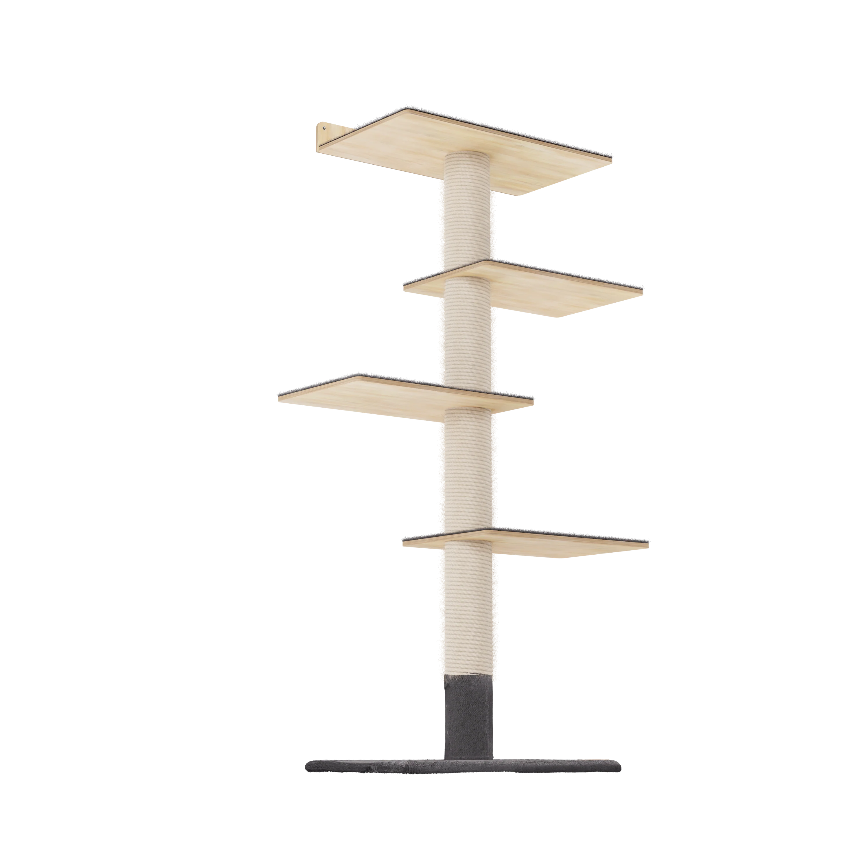 72 inches Wall Mounted Cat Tower - Perfect for small spaces - Image 11