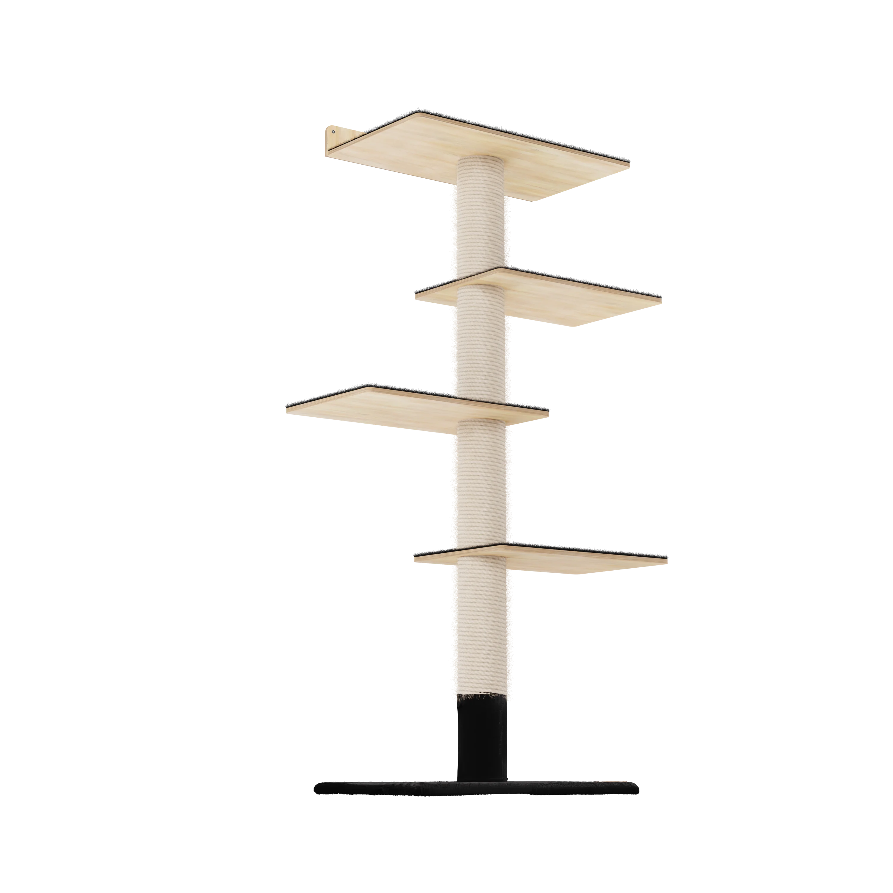 72 inches Wall Mounted Cat Tower - Perfect for small spaces - Image 8