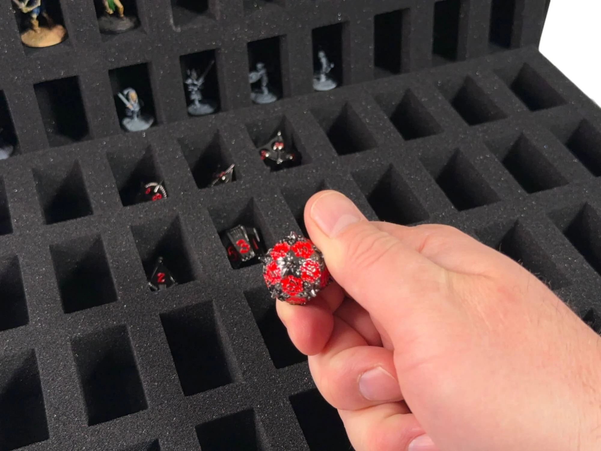 80-Slot EVORETRO Miniature Storage Case with Customizable Foam - Image 12