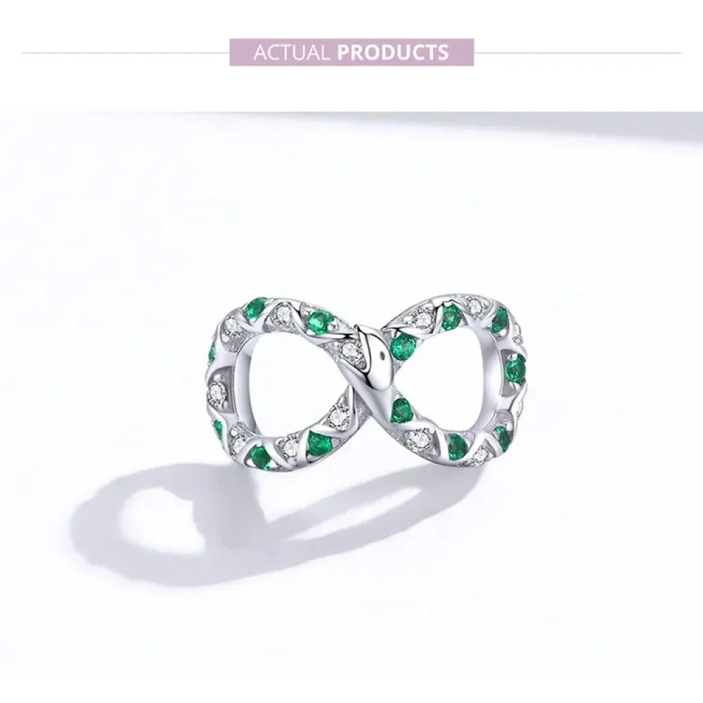 925 Sterling Silver Clear 5A Crystal Collection Family Heart X-Shape Charm Beads for Charm Bracelet & Necklace Pendant - Image 51