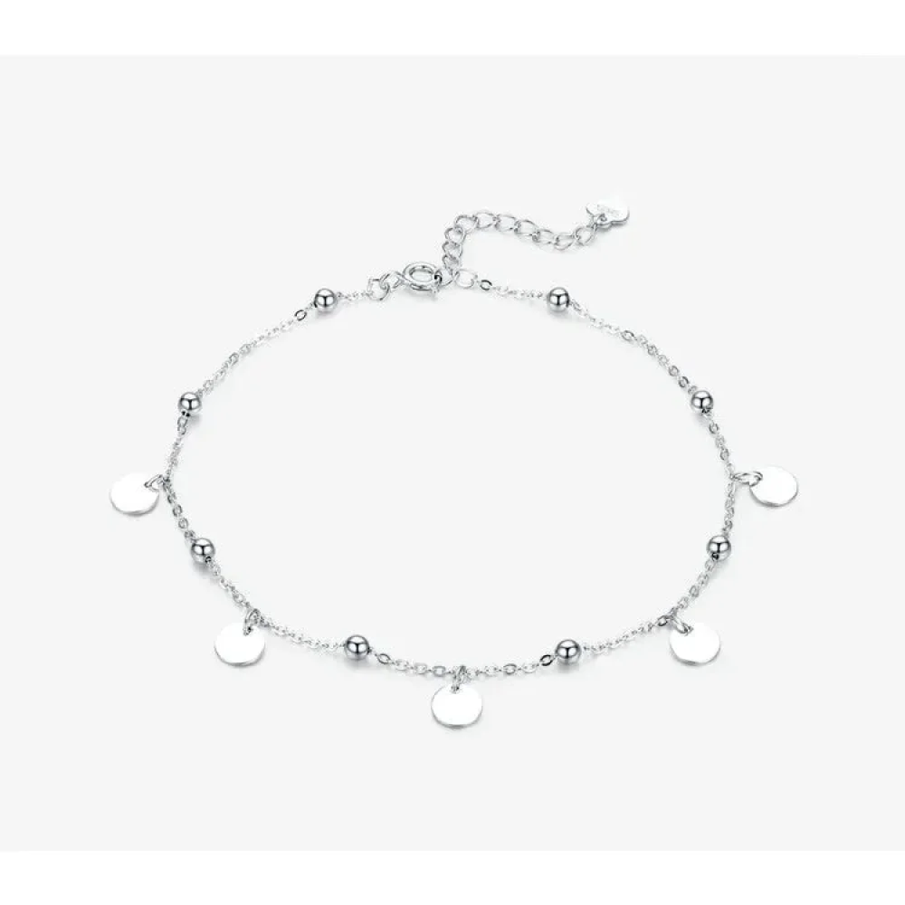 The Modern Geometric 925 Sterling Silver Anklet - Image 10
