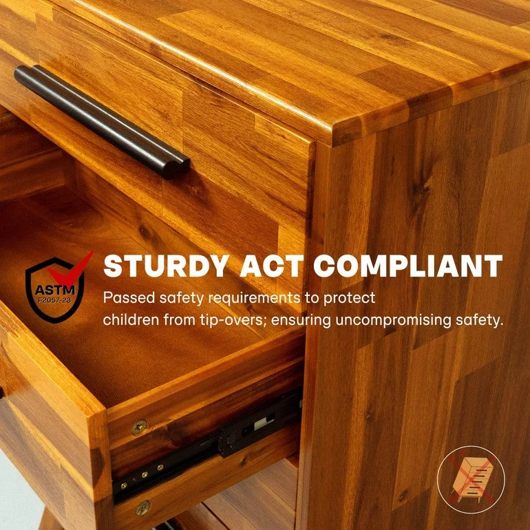 Acacia Linea Dresser - Image 7