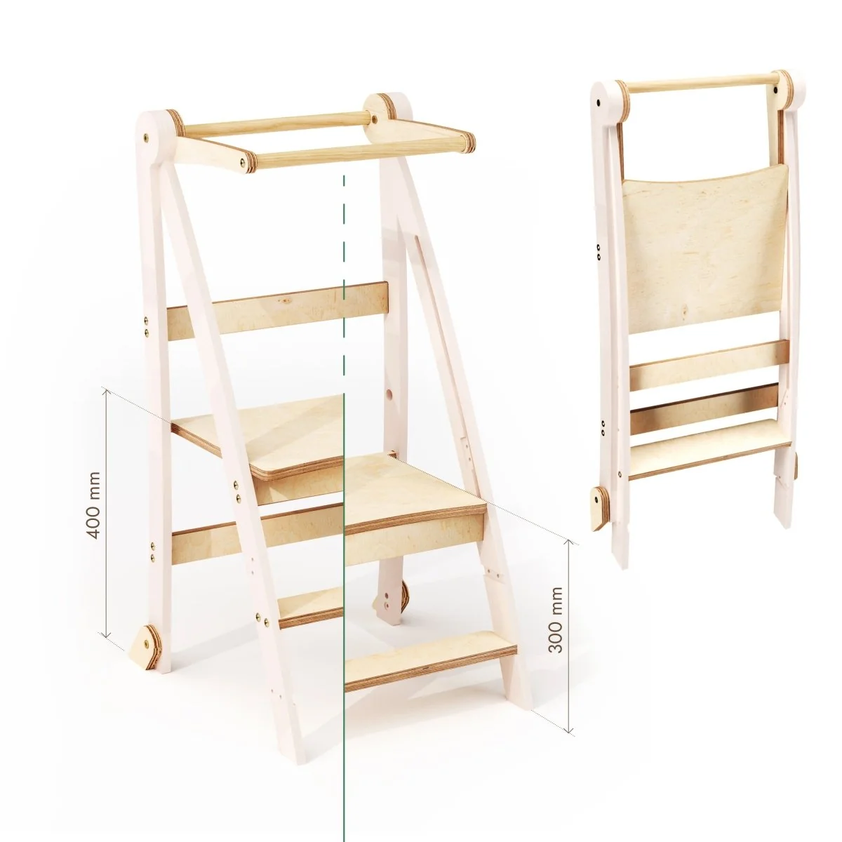 Adjustable toddler tower - Kids Step Stool - Image 2