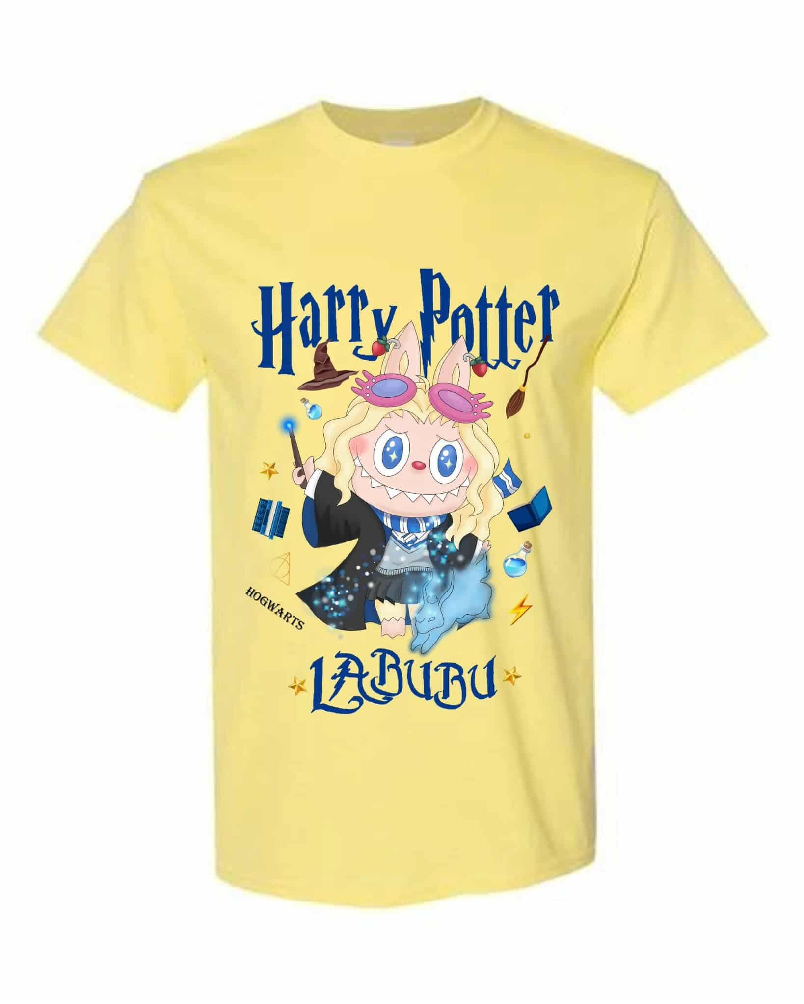 [Adult size] Harry Potter Labubu T-Shirt – Kawaii Wizard Graphic Tee, 100% Cotton - Image 8
