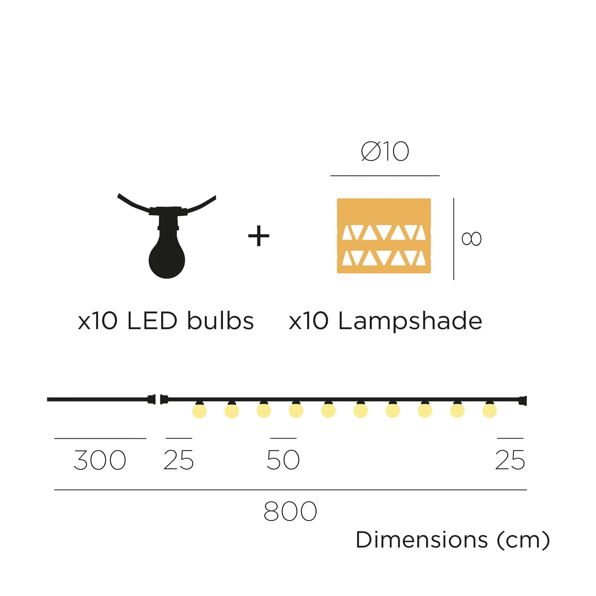 Alba<br> Solar-charged Garland - Image 8
