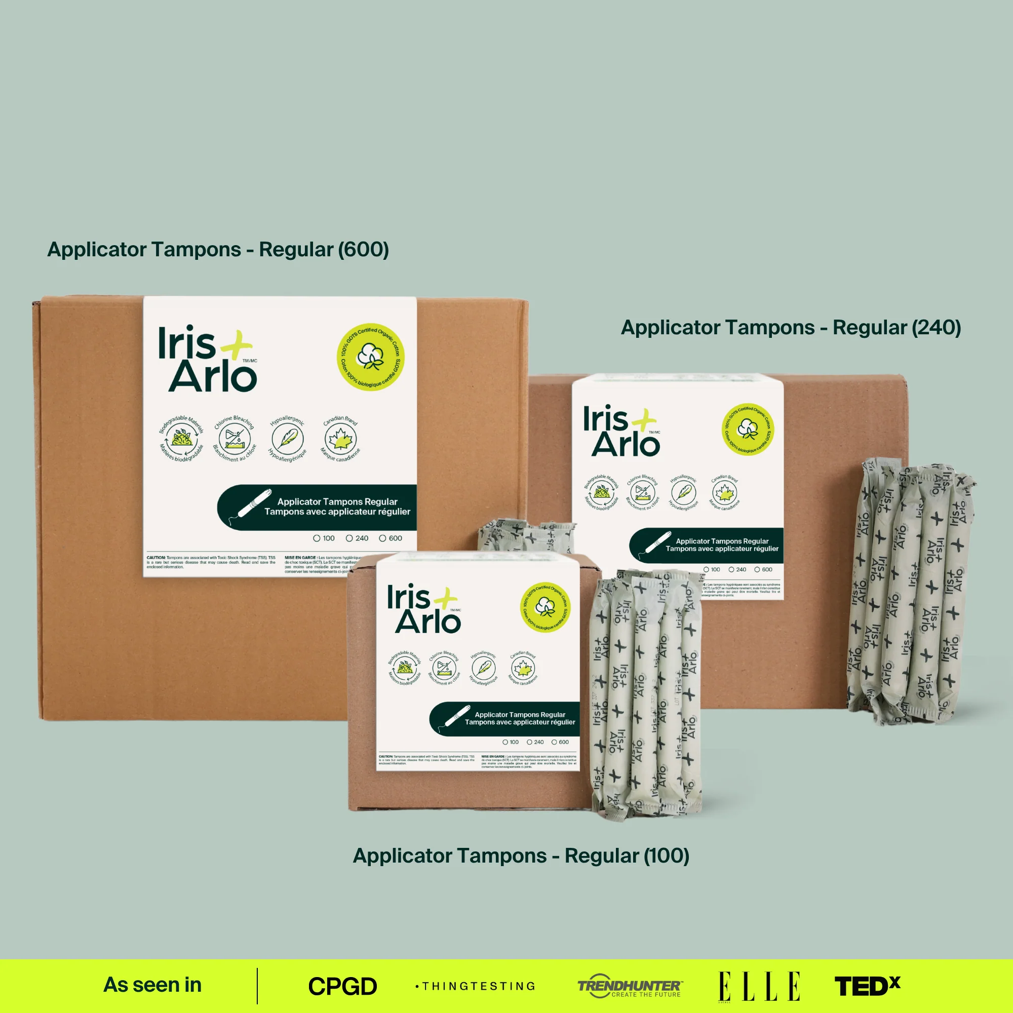 Applicator Tampons, Cardboard Applicator - regular - Bulk (100) - Image 10
