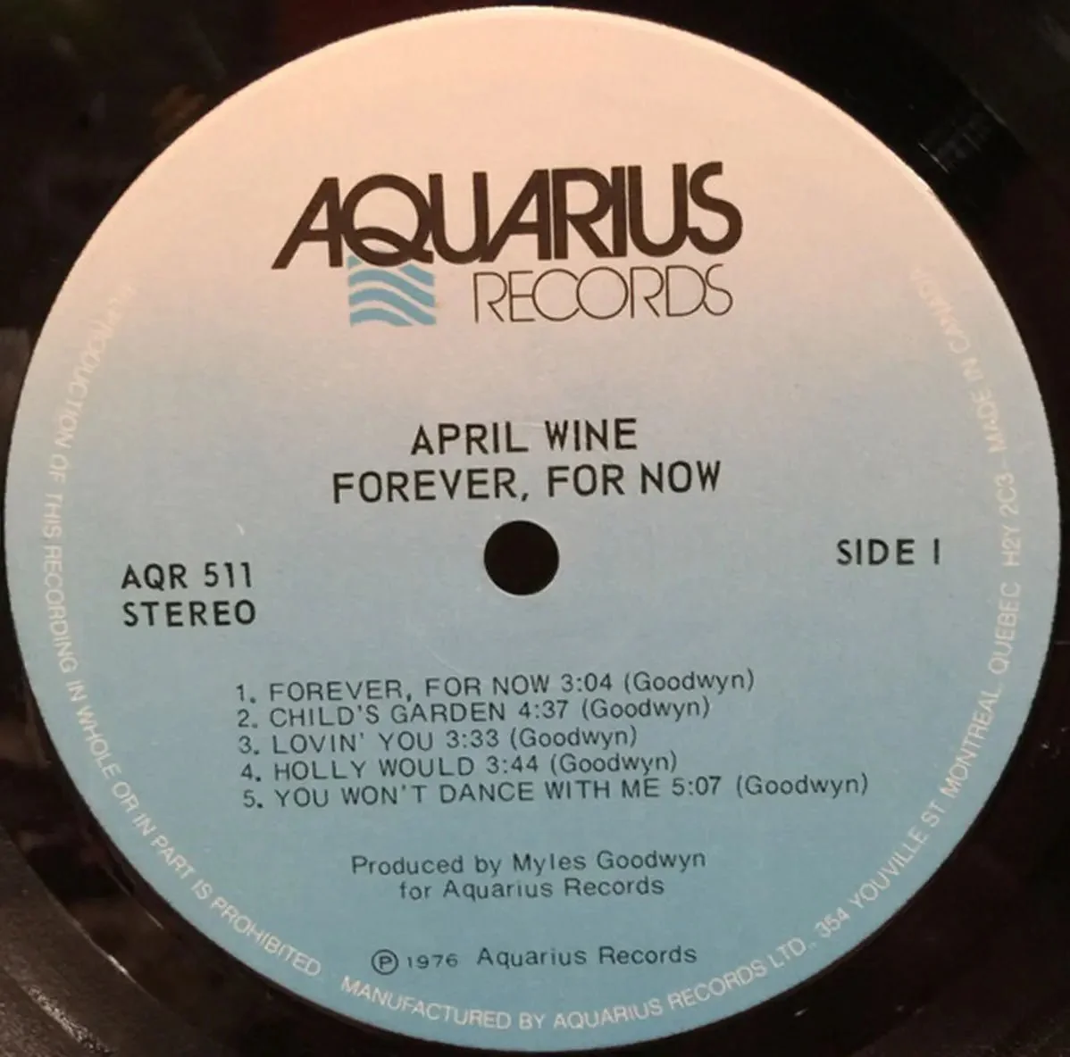 April Wine – Forever For Now - 1977 Original - Image 3