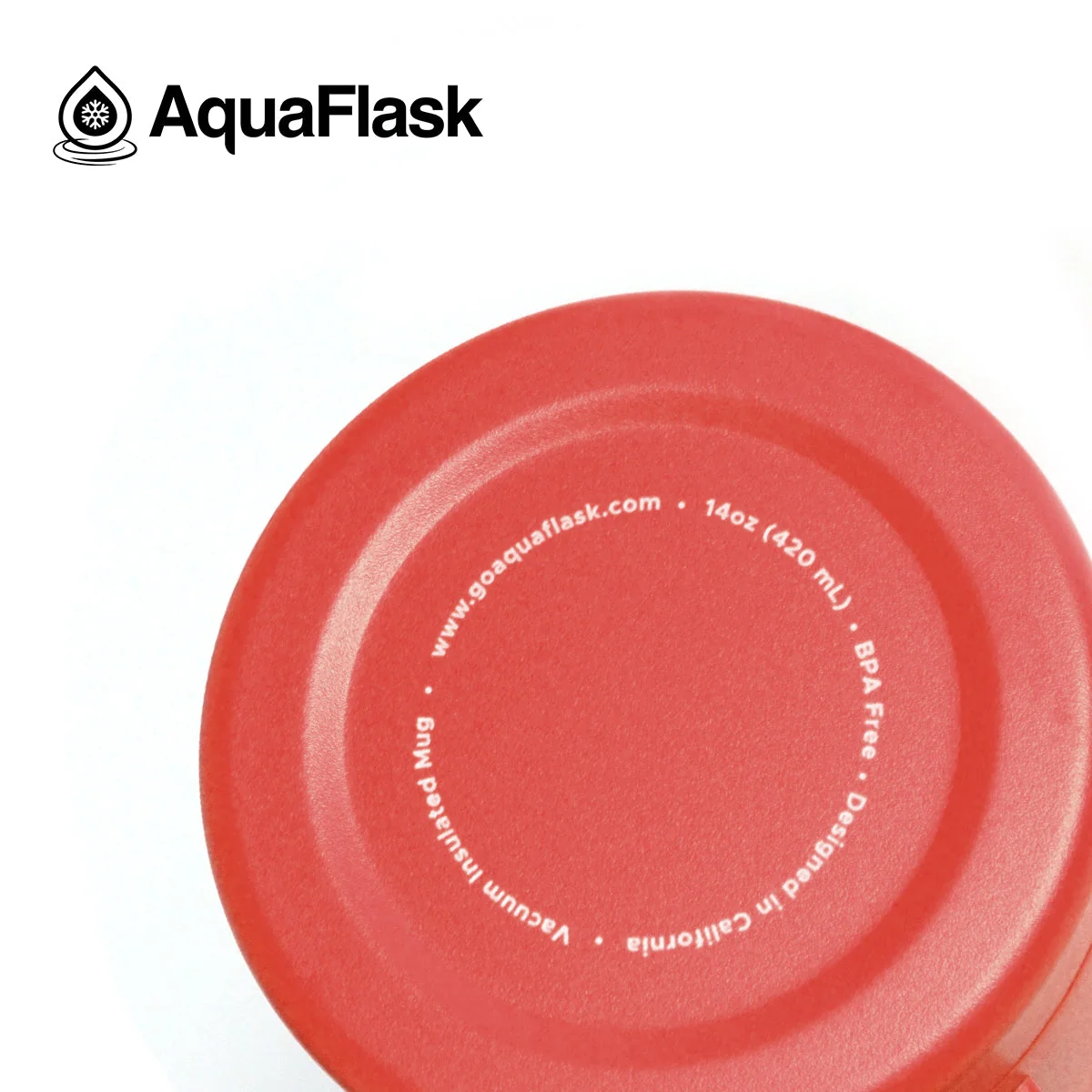 Aquaflask Thermal Insulated Lidded Mug With Handle 415ml (14 oz) - Image 51