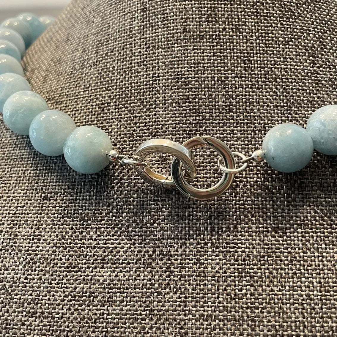 Aquamarine Statement Necklace - Image 3