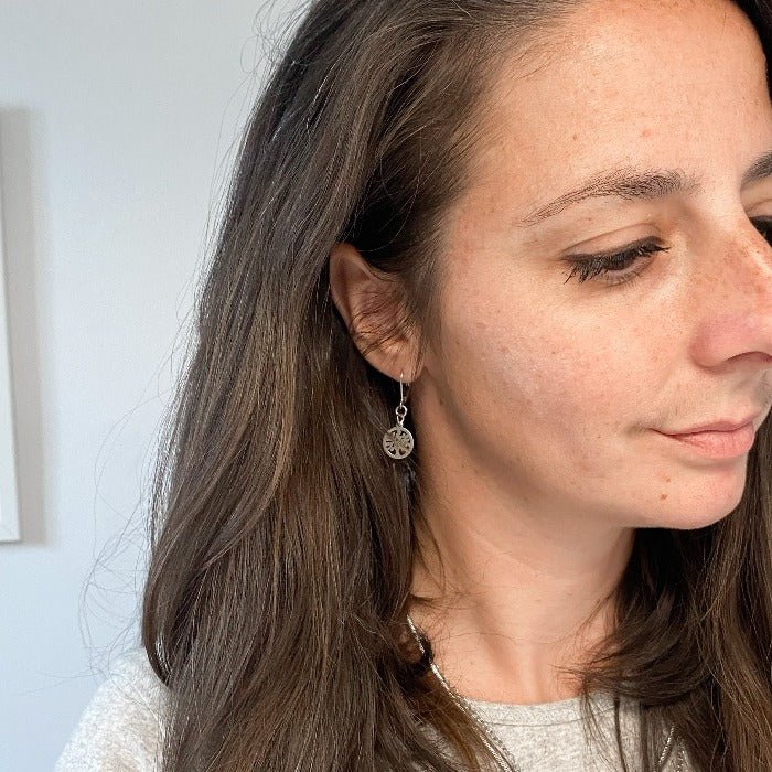 ARBRE DE VIE | Boucles d'oreilles en acier inoxydable - Image 2