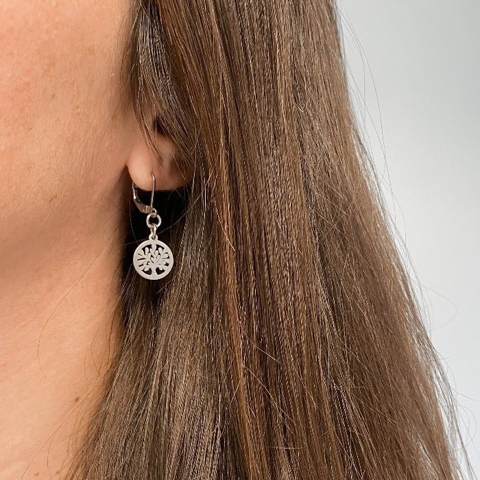 ARBRE DE VIE | Boucles d'oreilles en acier inoxydable - Image 6