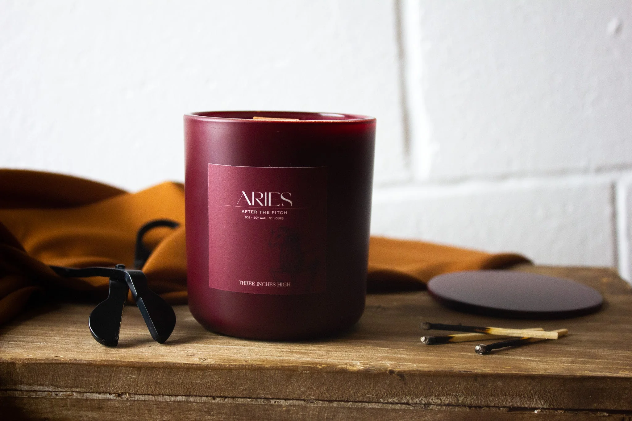 Aries Candle - 8oz Soy Wax - Image 2