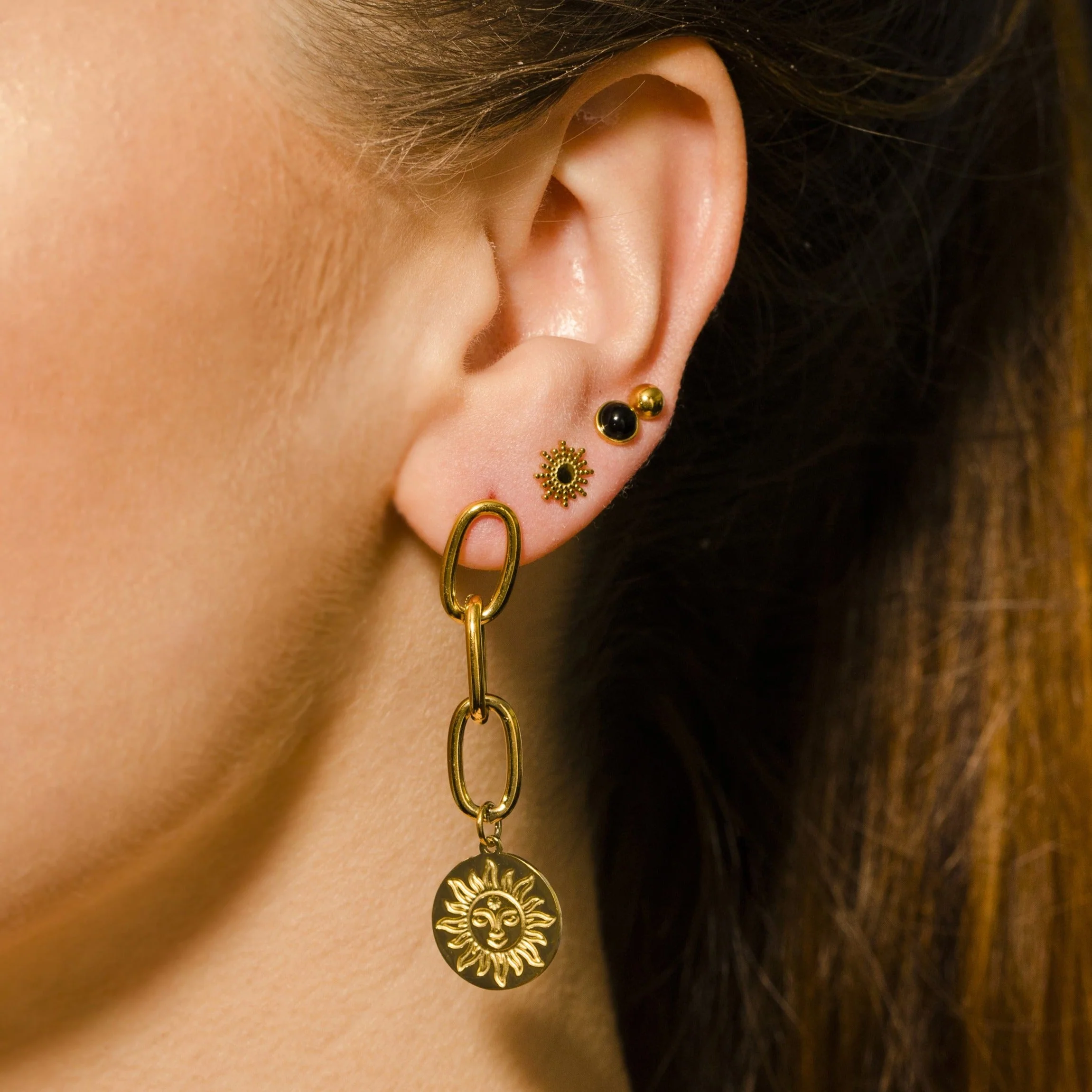 ASPEN 2-Pair Stud Earrings Set - Image 2