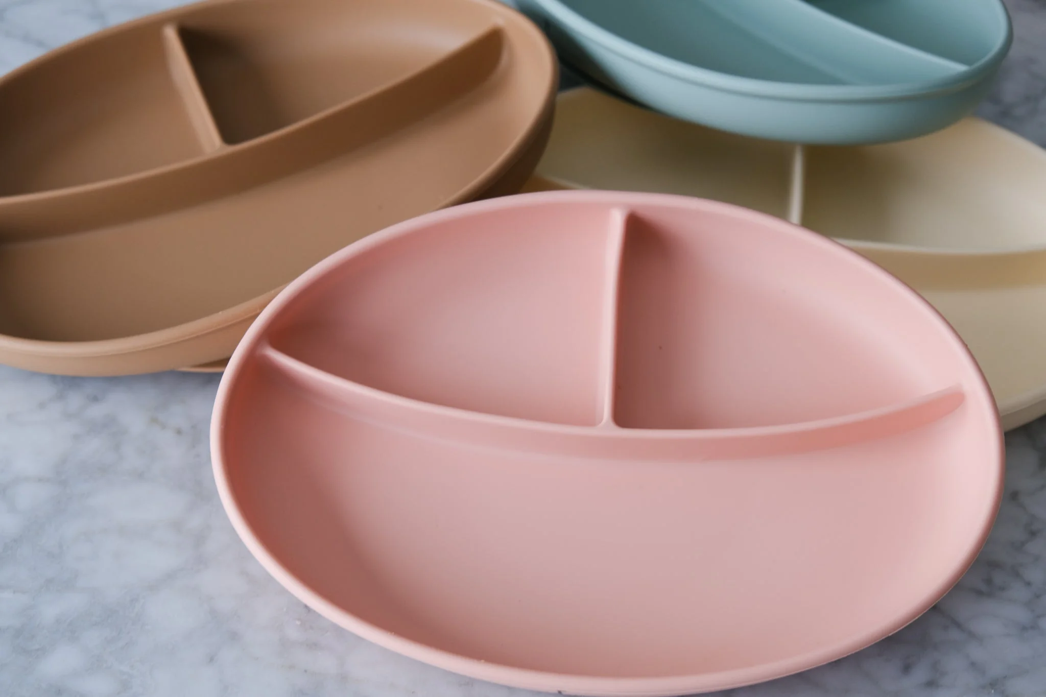 Assiette à succion divisée en silicone - Image 4