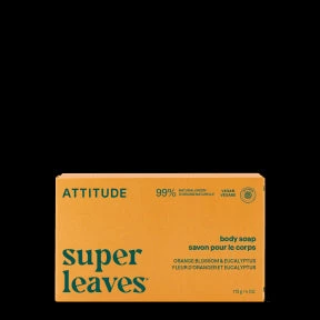 Attitude - Body Soap Bar - Orange & Eucalypus (113g) - Image 3