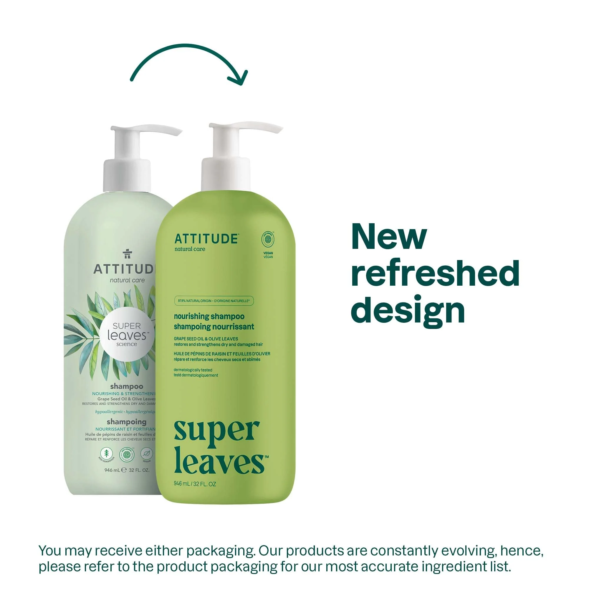 Attitude - Bubble Wash - Olive Leaves (473ml) - Image 6