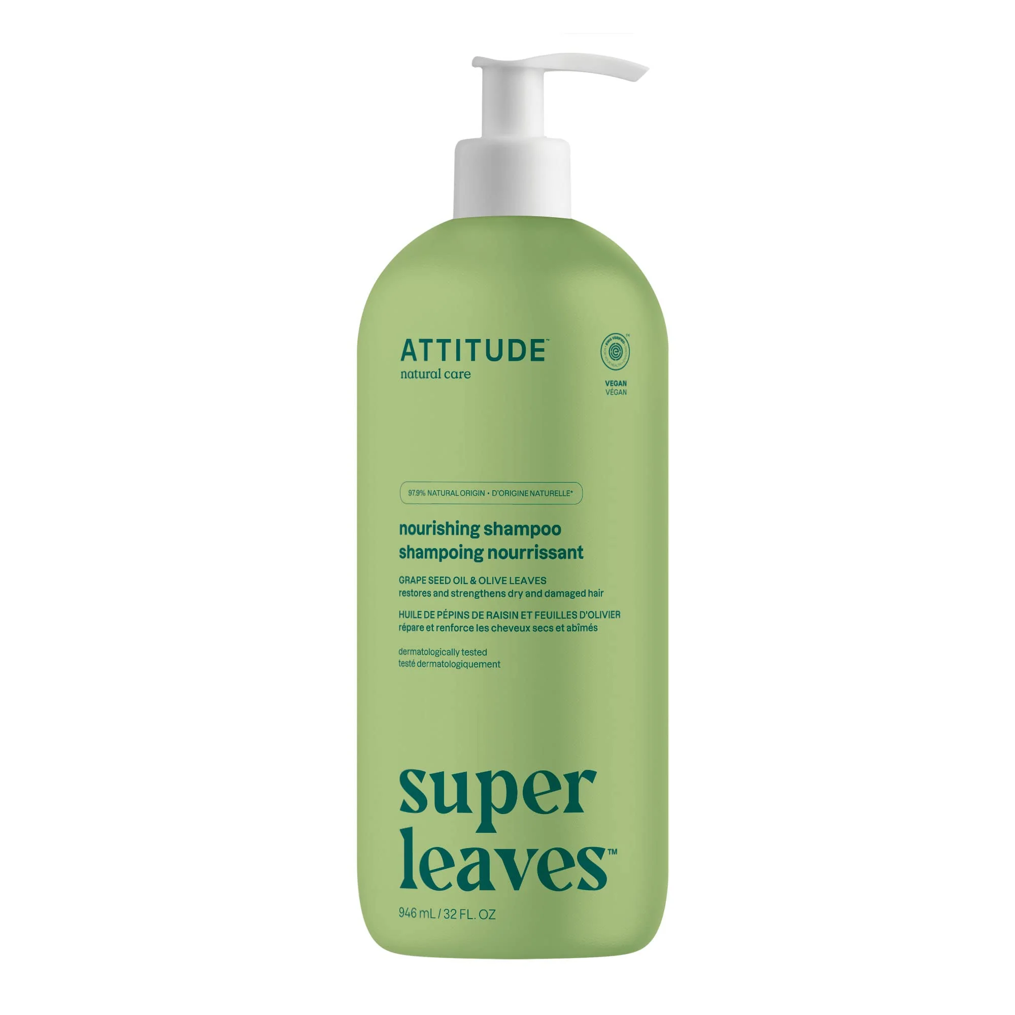 Attitude - Shampoo - Nourishing (946ml) - Image 3