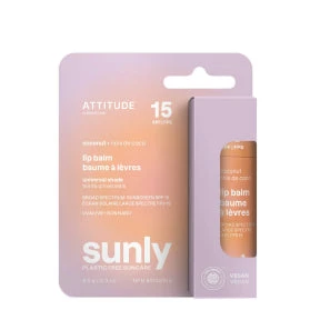 Attitude - Sunly SPF 15 Lip Balm Coconut (8.5g) - Image 4