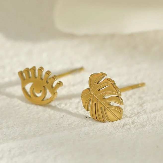 AURORA 2-Pair Stud Earrings Set - Image 5