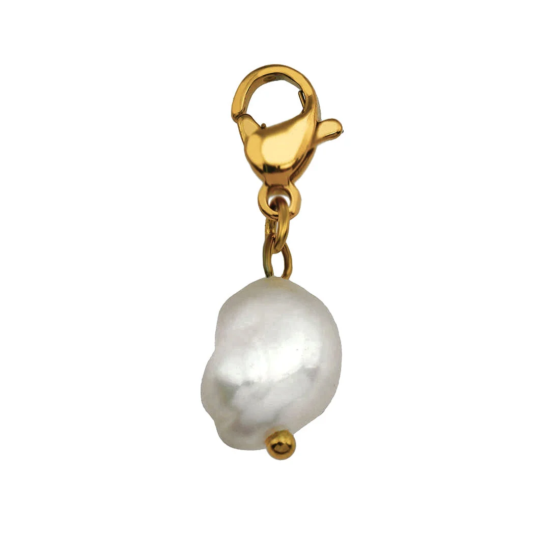 AVERY Charm Necklace Gold - Image 8