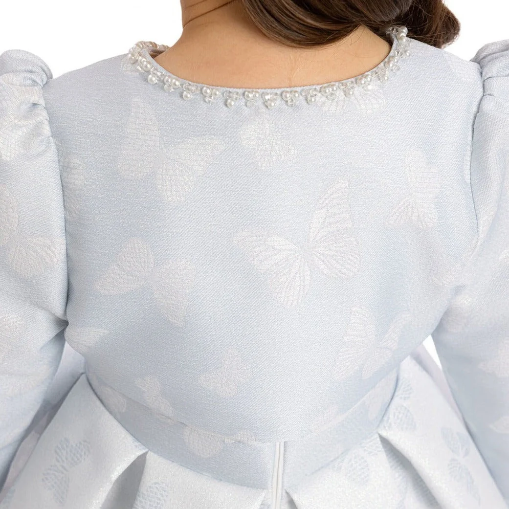 Baby Blue Princess Dress - Image 4