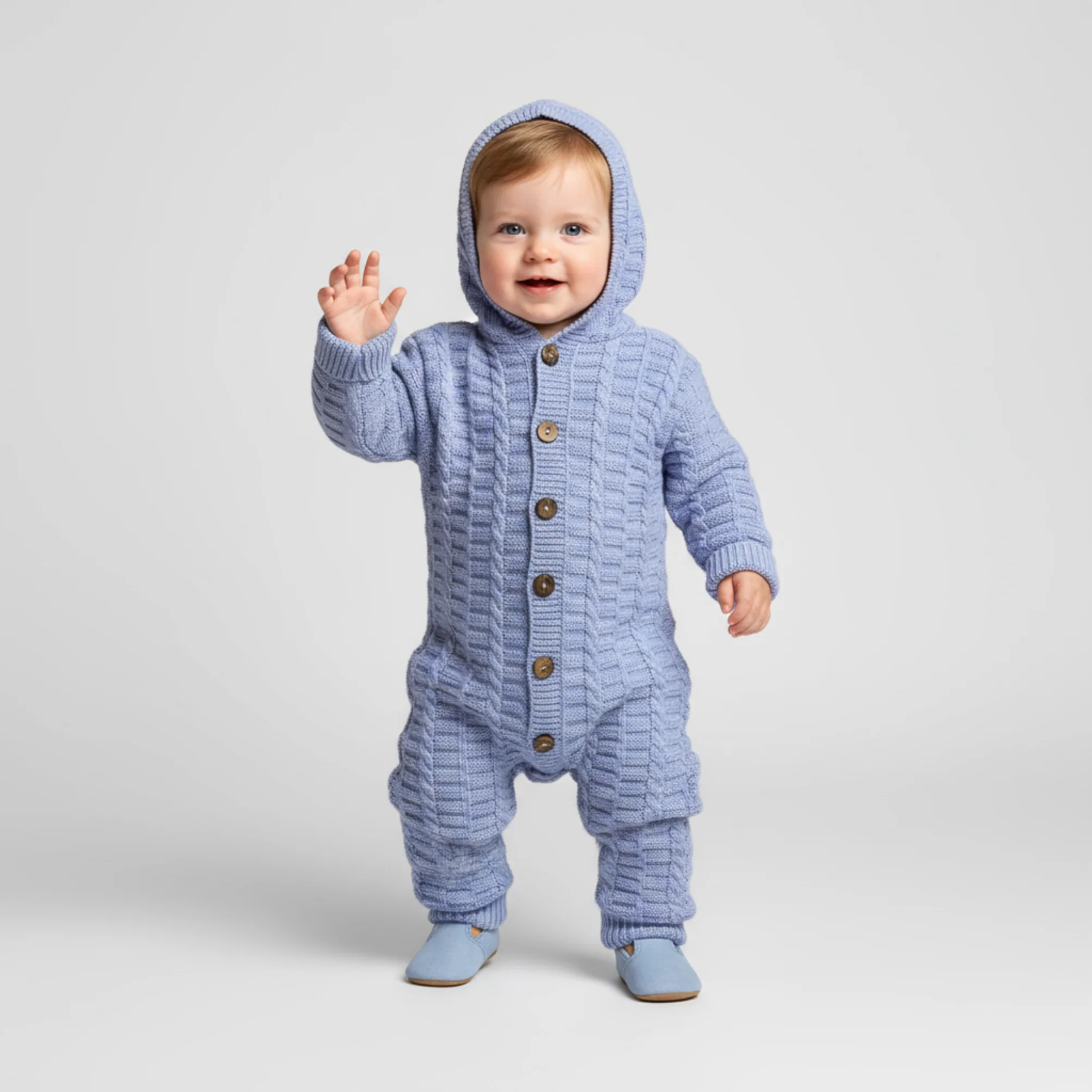 Baby Hood Newborn Overall Set - Image 3