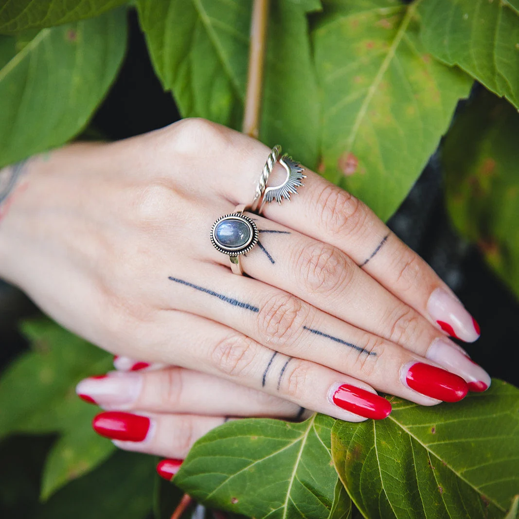 Bague torsadée en argent sterling 925 | SYLVA - Image 6