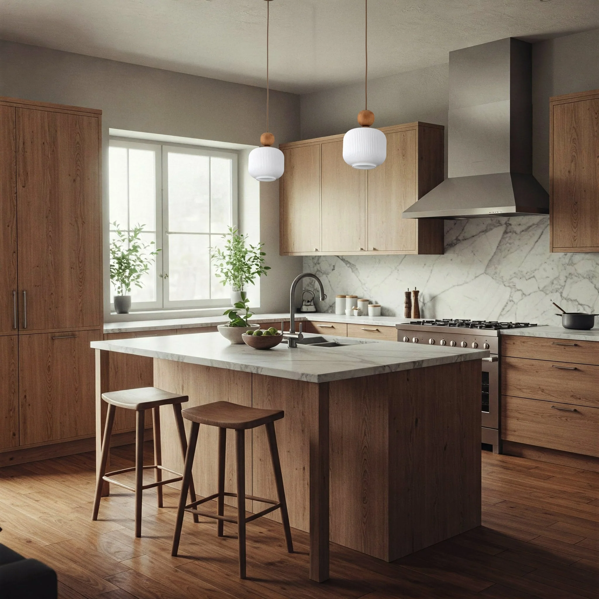 Ballo Scandinavian Pendant Light - Image 3
