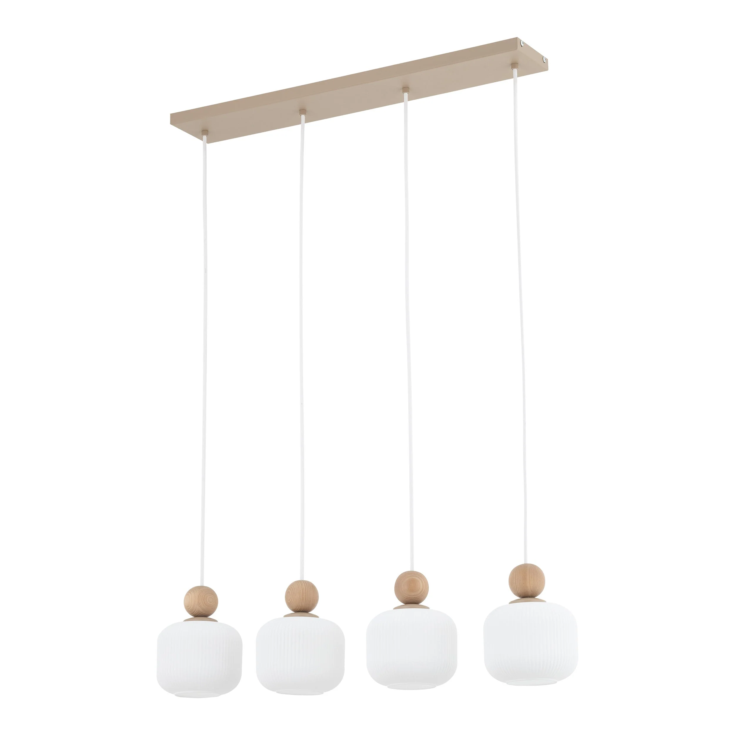 BALLO Scandinavian Glass Pendant Light for Kitchen Island, Dining Table & Modern Interiors - Image 2