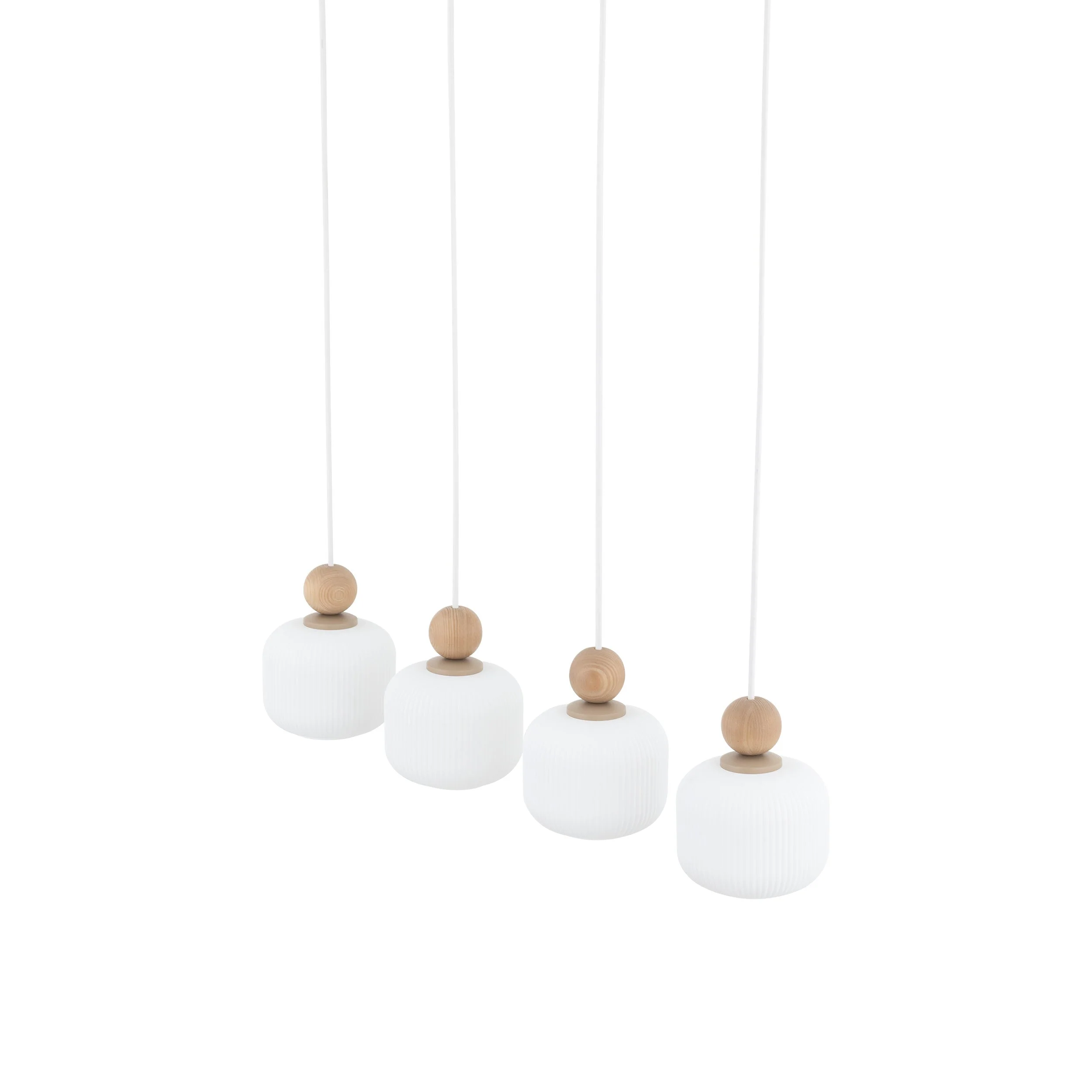 BALLO Scandinavian Glass Pendant Light for Kitchen Island, Dining Table & Modern Interiors - Image 6