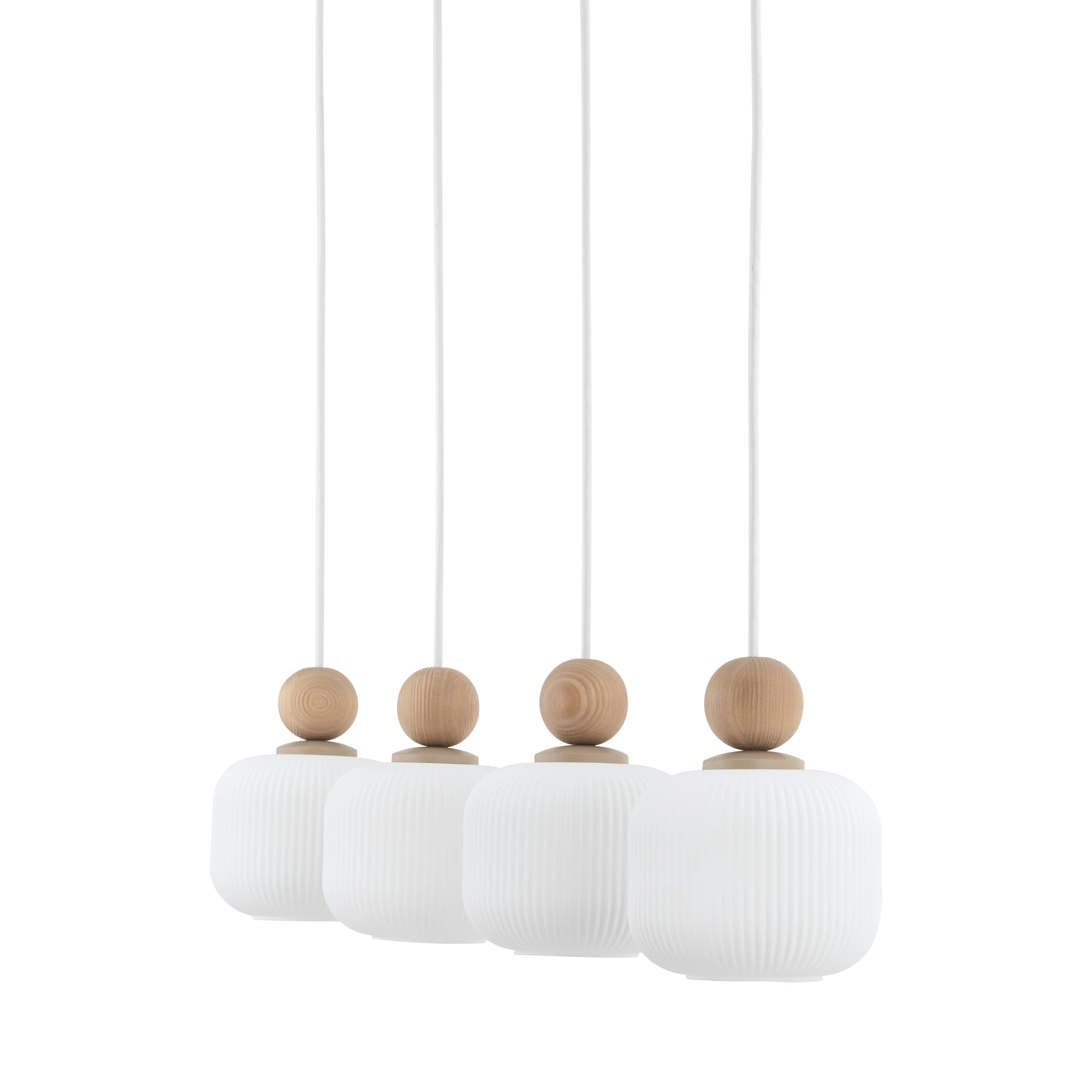 BALLO Scandinavian Glass Pendant Light for Kitchen Island, Dining Table & Modern Interiors - Image 9