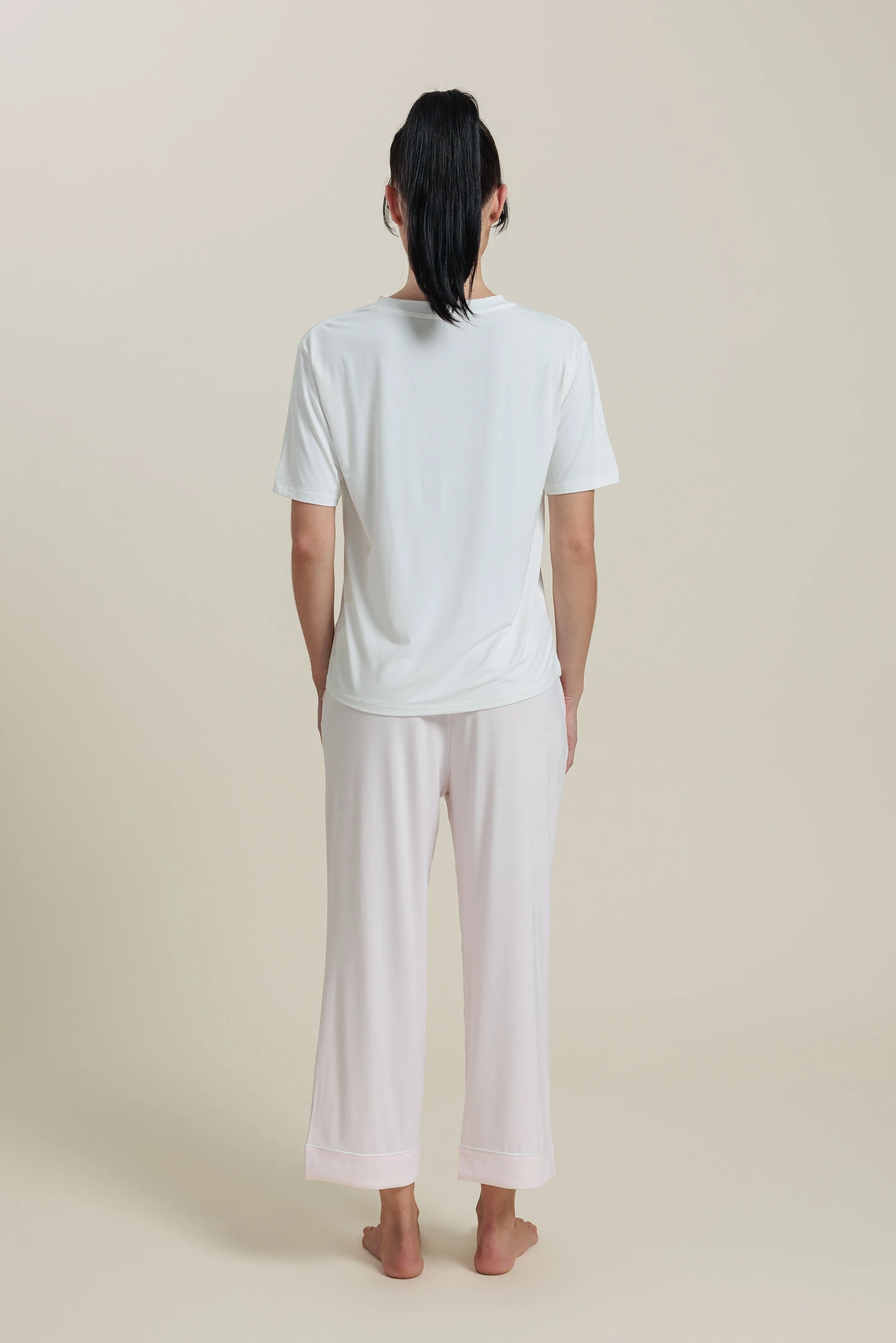 Bamboo Pajama Cropped Pants - Image 5