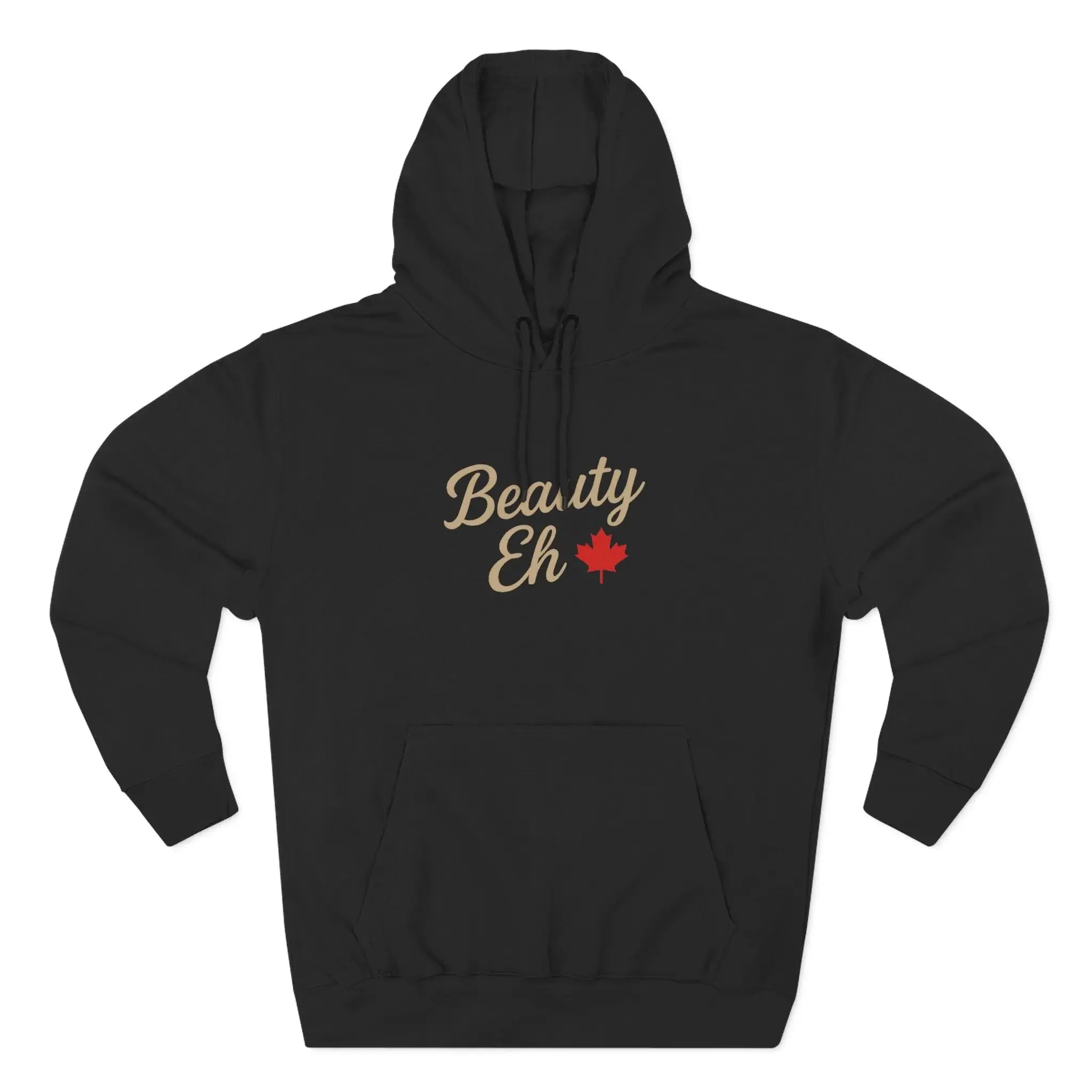 Beauty Eh Canadian Hoodie - Maple Leaf Pride Pullover Sweatshirt - Womens Canada Day Apparel - Cozy Fleece Lined Hooded Sweatshirt - Image 4