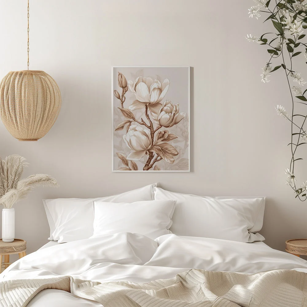 Beige Flowers 2 - Image 11