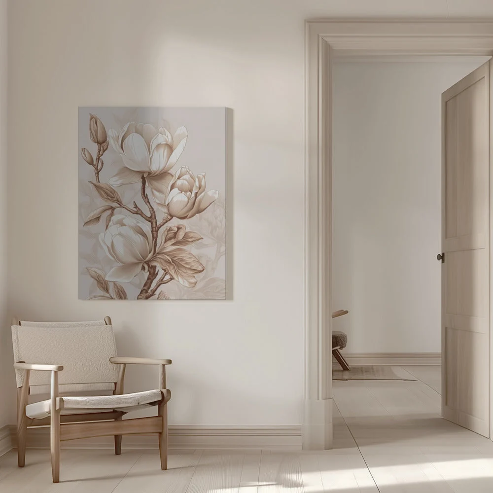 Beige Flowers 2 - Image 9