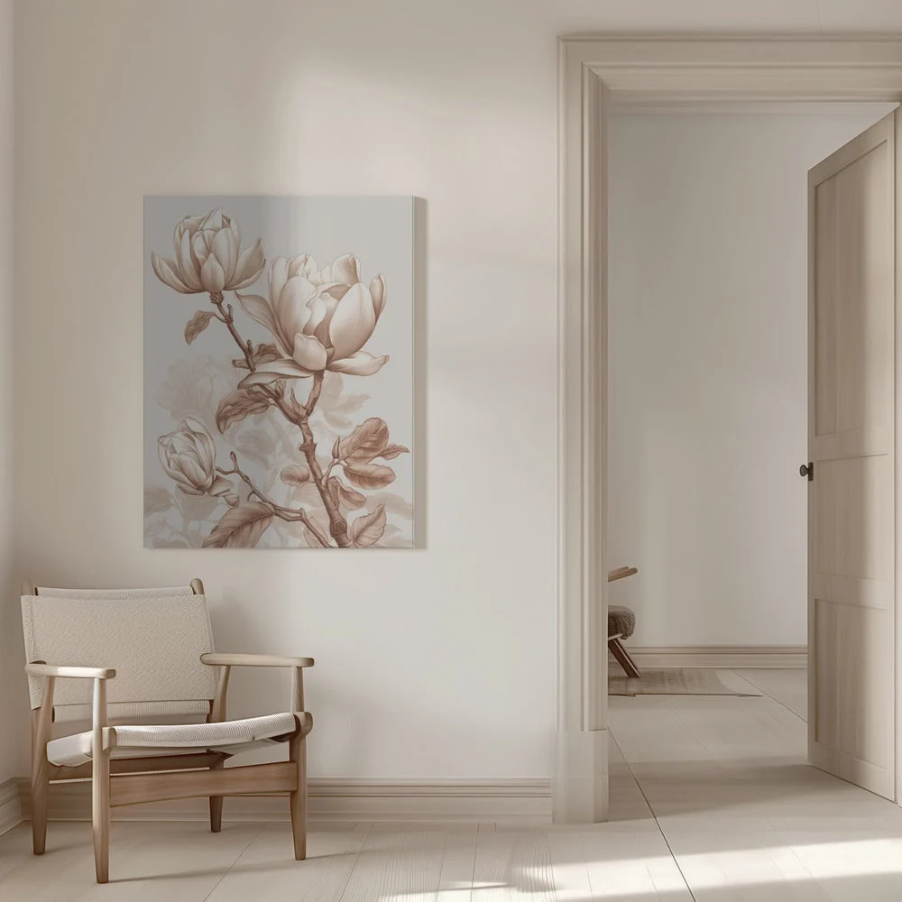 Beige Flowers 3 - Image 9