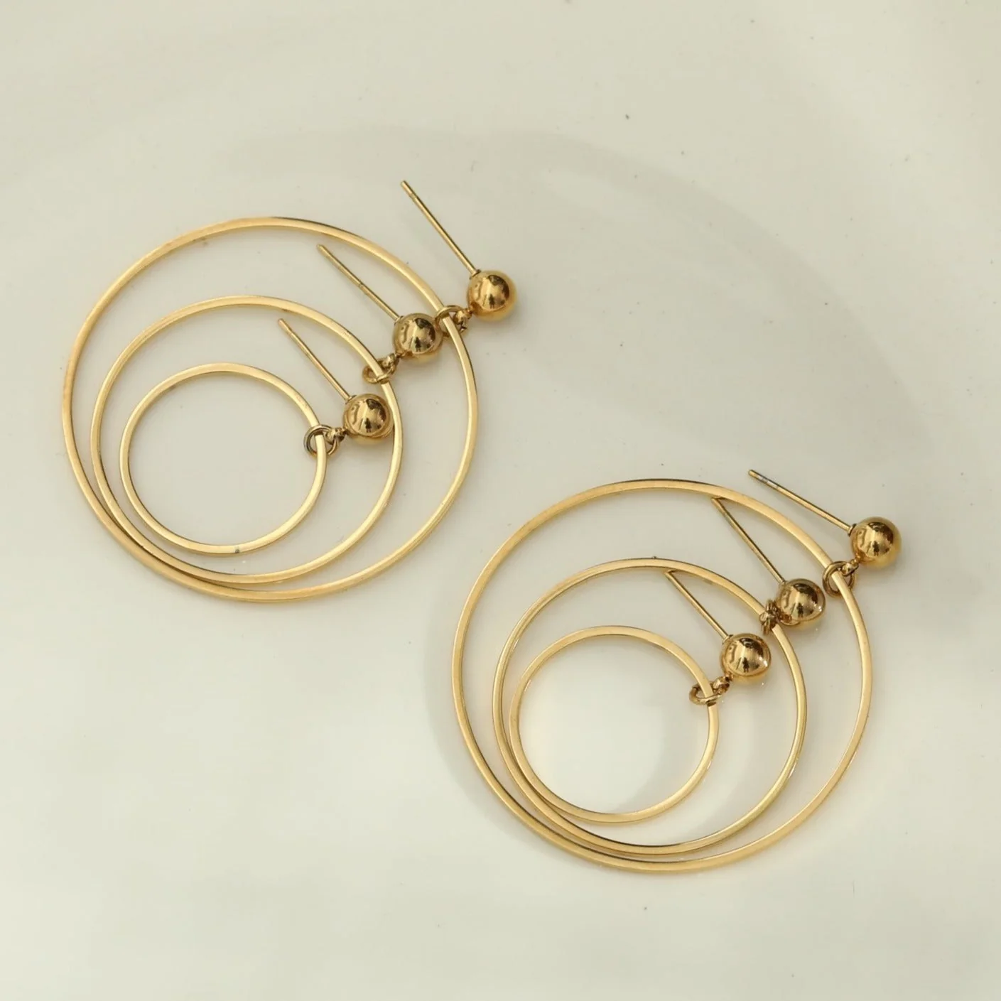 BELLA Hoop Earrings (Available in 3 Sizes) - Image 6