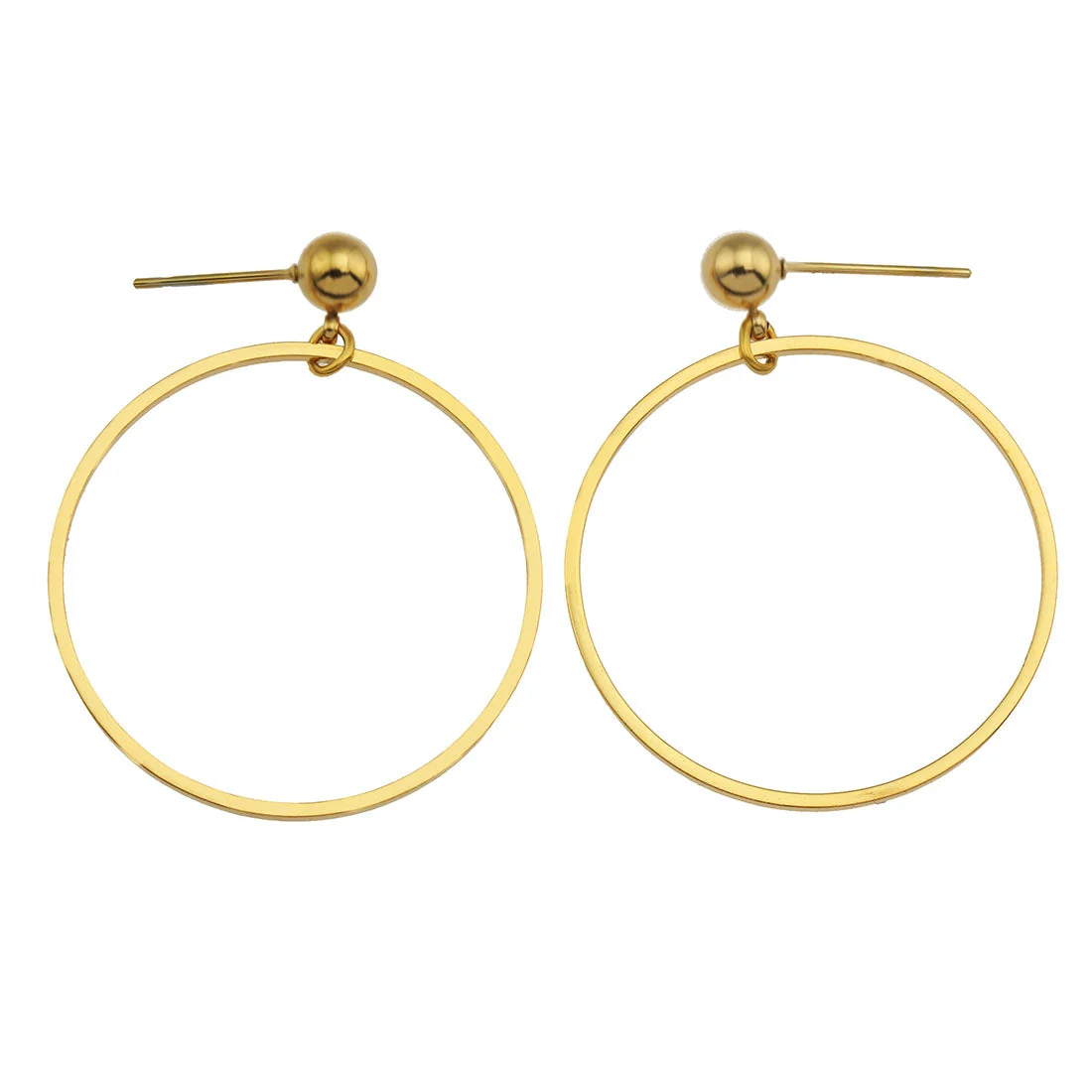 BELLA Hoop Earrings (Available in 3 Sizes) - Image 7