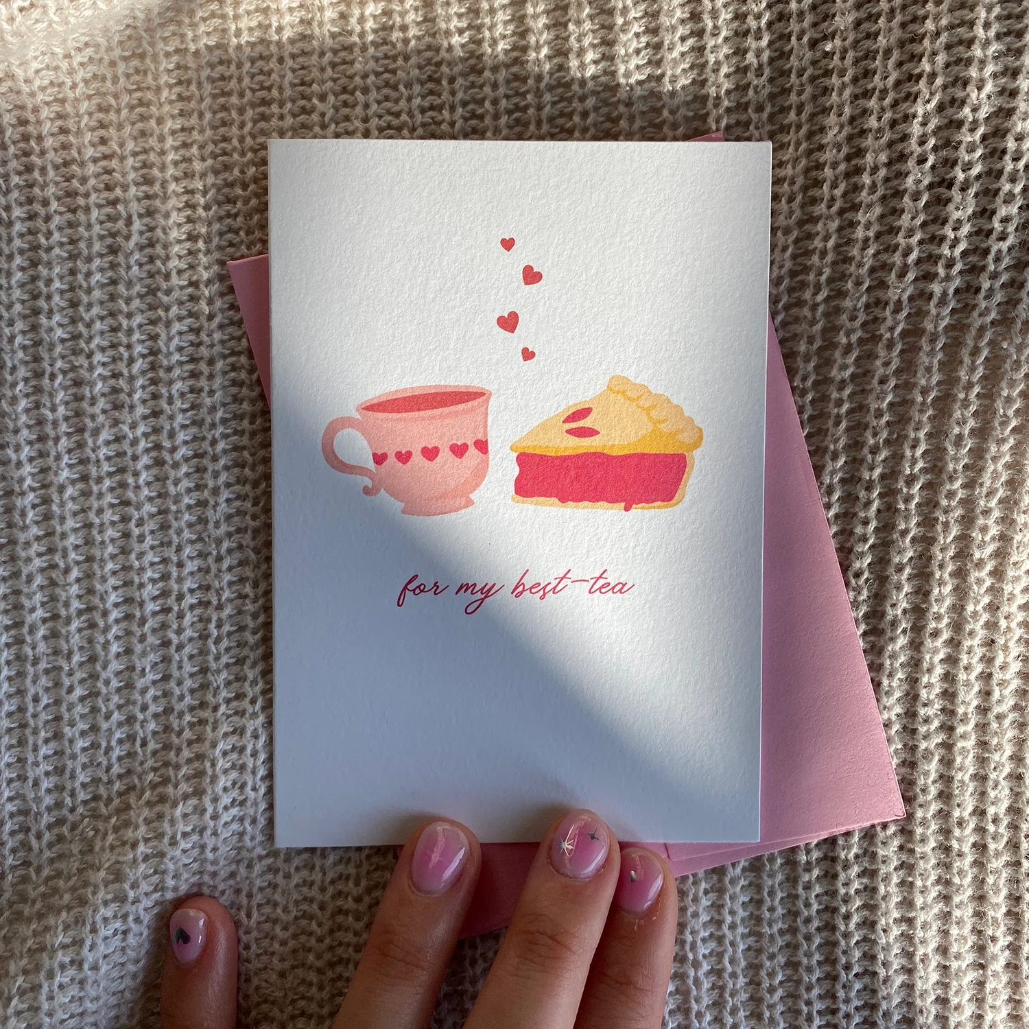 Best-Tea Mini Greeting Card - Image 5