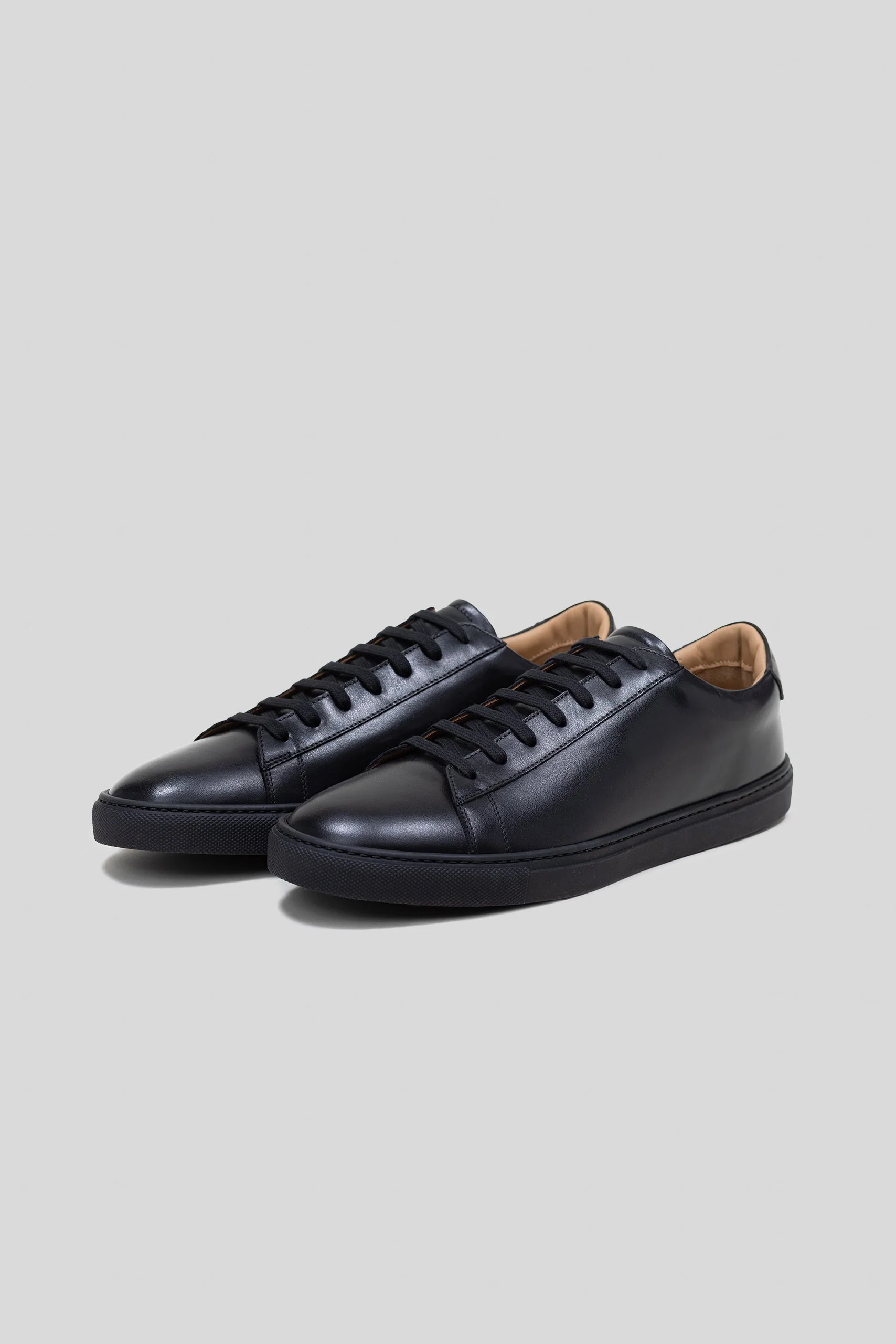 Black Calfskin Città Sneaker