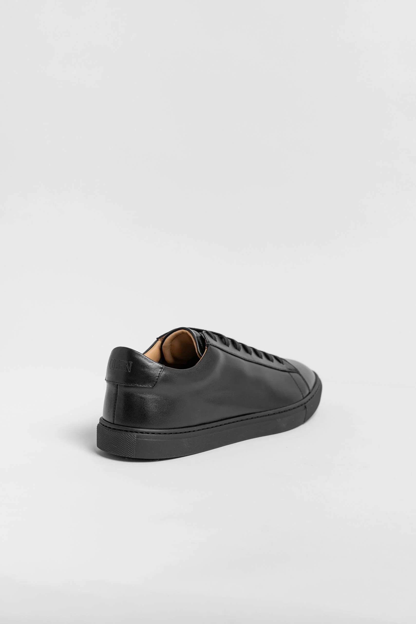 Black Calfskin Città Sneaker - Image 5