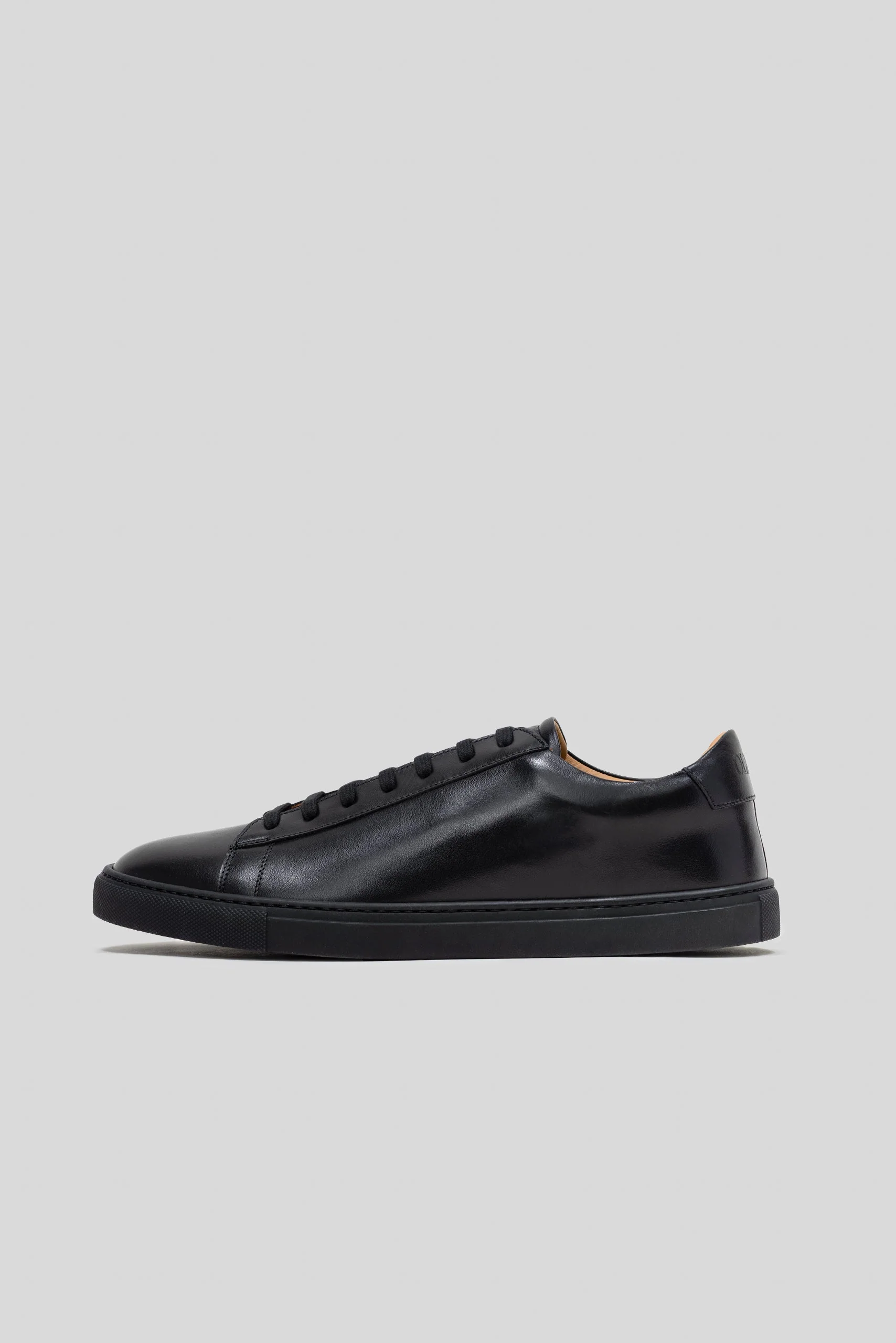 Black Calfskin Città Sneaker - Image 7