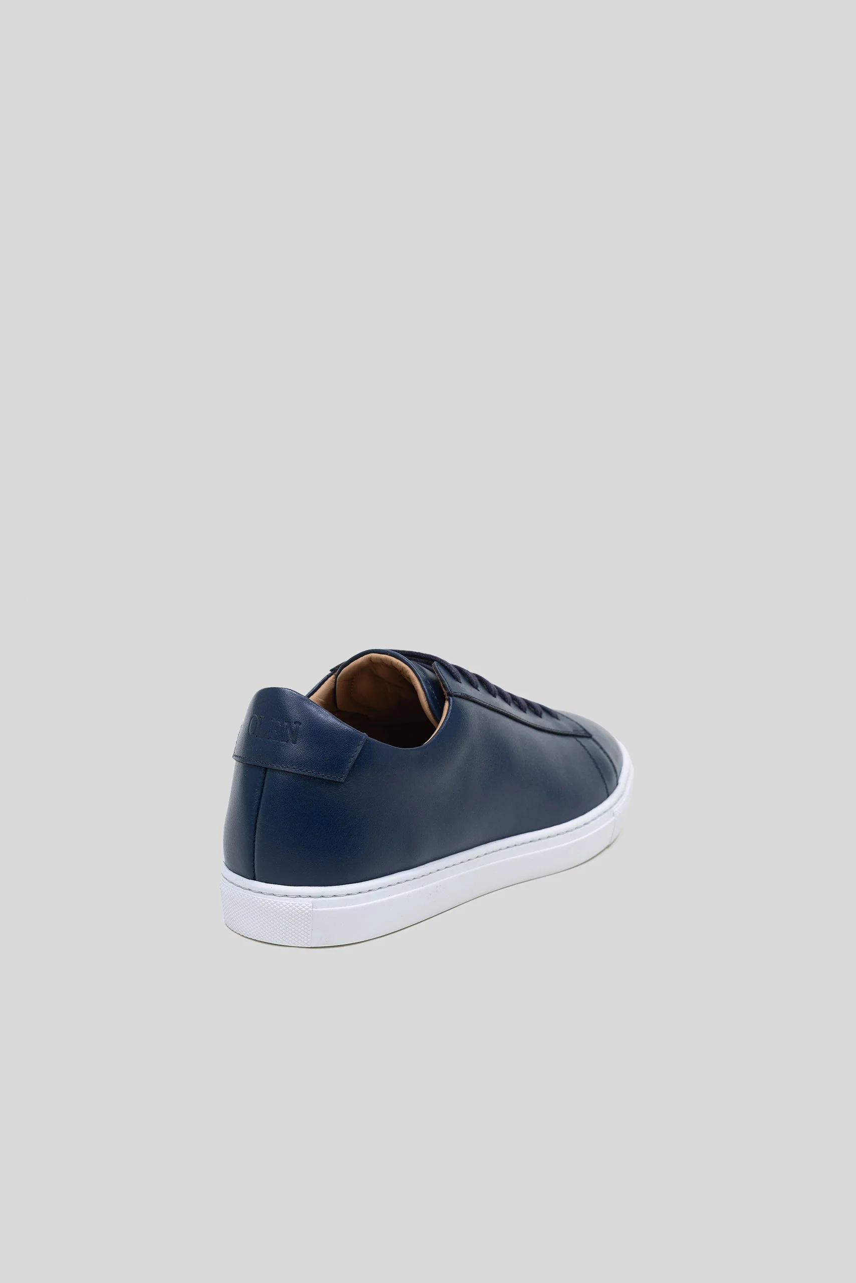 Royal Blue Calfskin Città Sneaker - Image 2